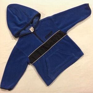 Old Navy Toddler Long Sleeve Fleece Pullover Hoodie with 1/4 Zip Neck